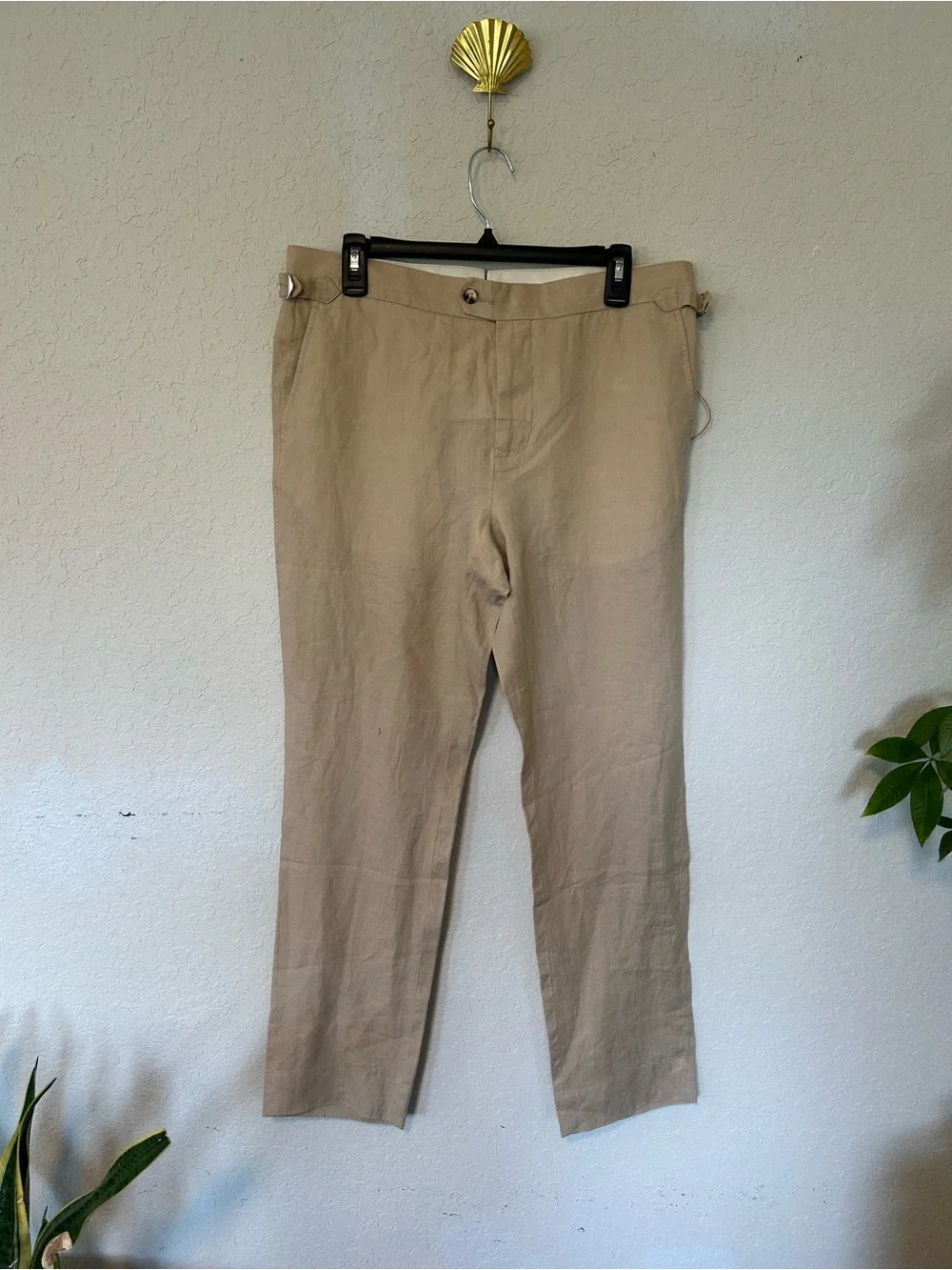 Quince Men’s Linen Chinos - Beige 32x30 Quiet Luxury Old Money